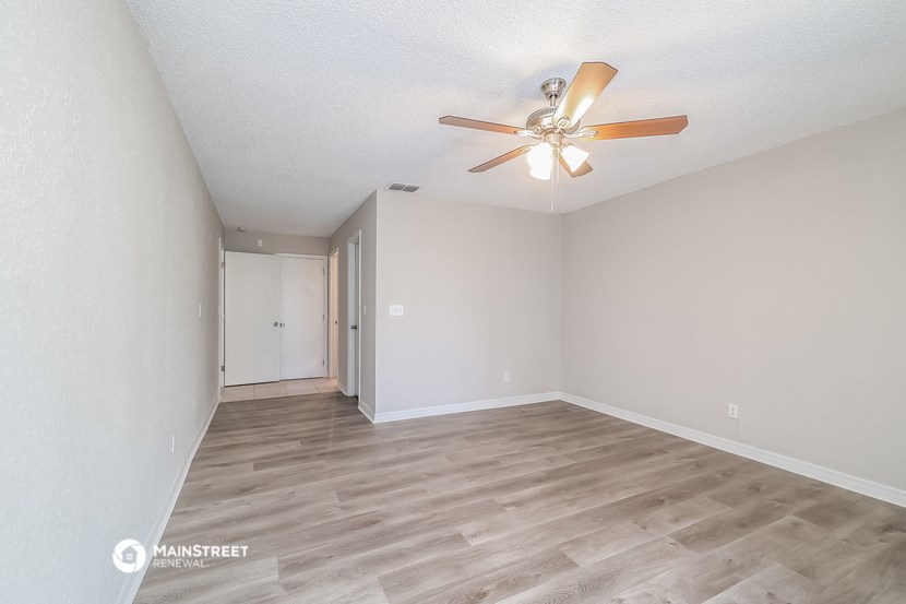 the spacious living room of our two bedroom apartment atrium