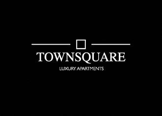 the logo of a townsquare lounge apartments