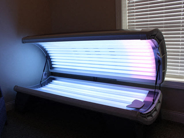 tanning salon, tanning bed, liberty crossing apartments