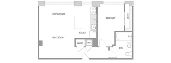 One Bedroom B