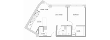One Bedroom F
