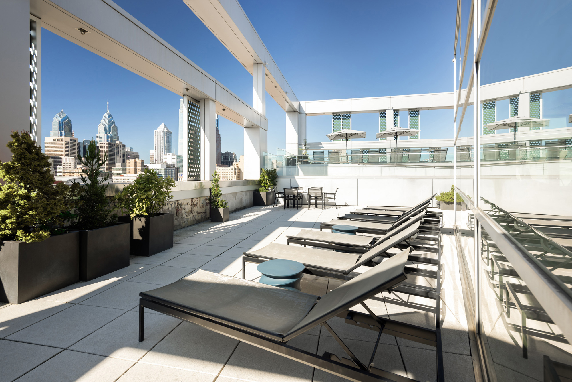 Goldtex Rooftop Lounge Area