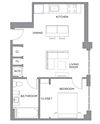 Madison One Bedroom C