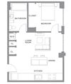 Madison One Bedroom D