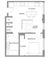 Madison One Bedroom E