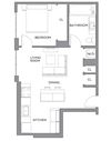 Madison One Bedroom F