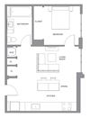 Madison One Bedroom Penthouse B