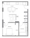 Madison One Bedroom Penthouse C