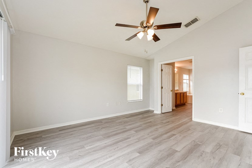 the living room is clean and ready for the guests to use