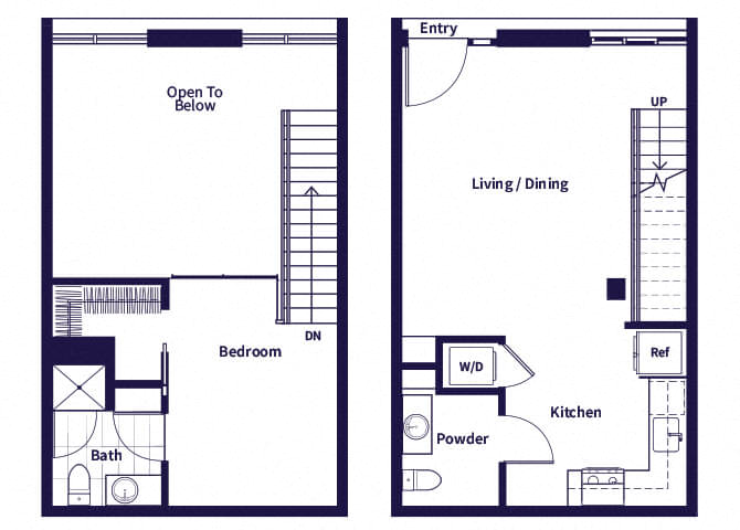 A17L Floorplan at Idea1 Apartments in San Diego CA