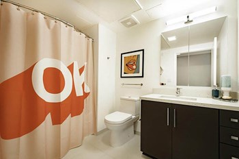Model Loft Bathroom at Idea1 Apartments in San Diego CA - Photo Gallery 33