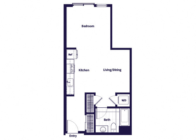 S04 Floorplan at Idea1 Apartments in San Diego CA