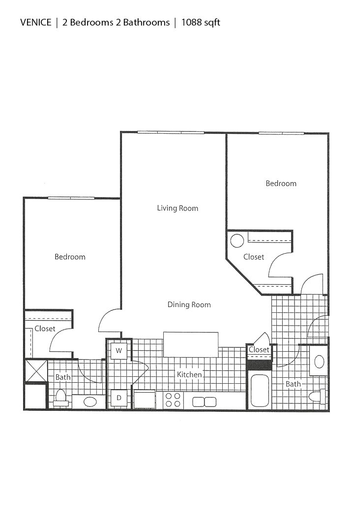 2 Bedroom C1 Renovated