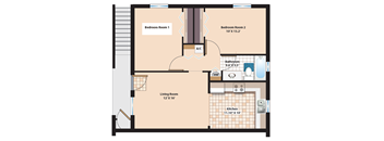 2 Bedroom / 1 Bath