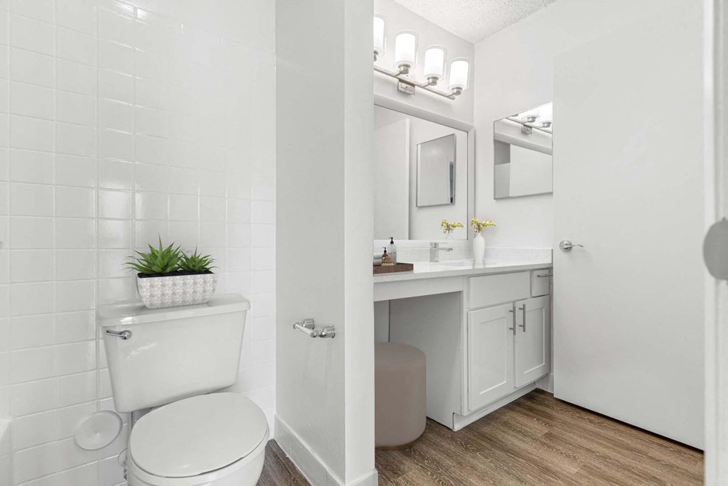 a bathroom with a toilet and a sink