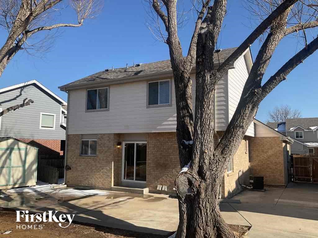 a house with a tree in front of it