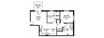 Two Bedroom Accessible