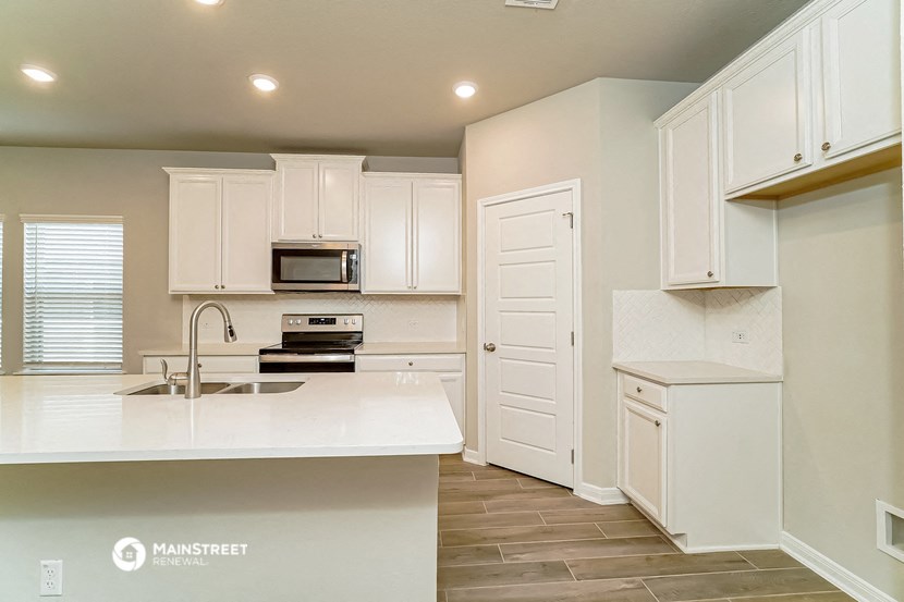 the kitchen is clean and ready for us to use