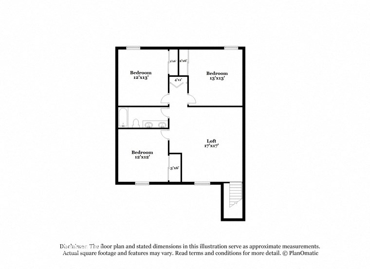 this floor plan is an approximation and may not include the most recent information