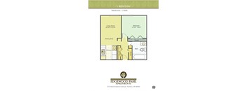 1 Bedroom, 1 Bathroom