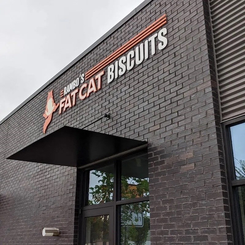 exterior of biscuit restaurant