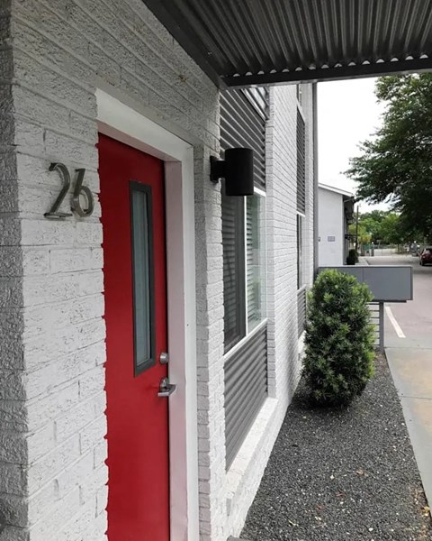Red door