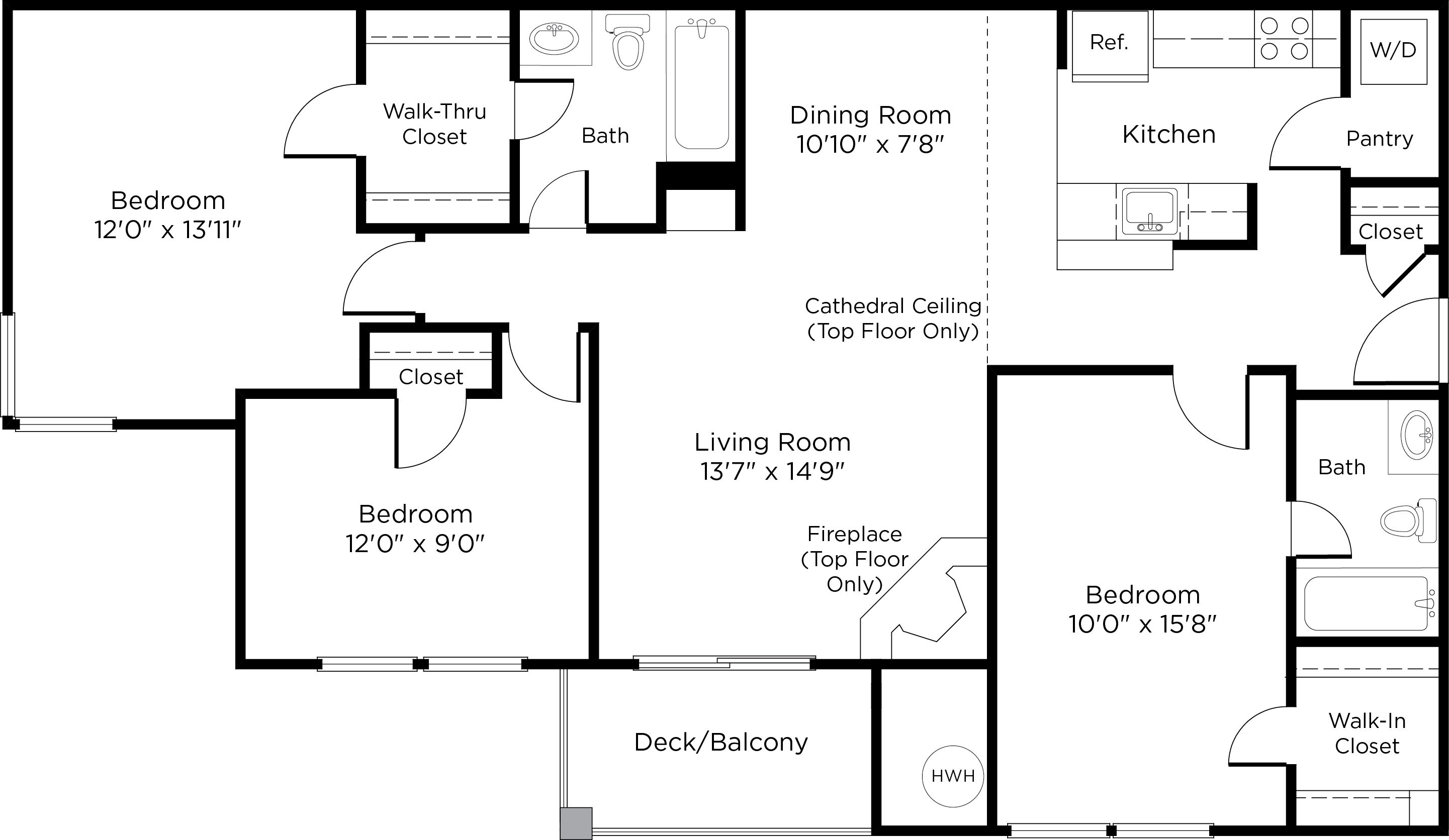 3 Bed / 2 Bath - Market Rate