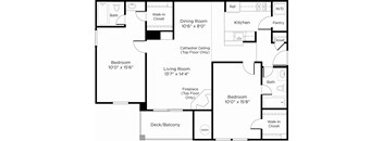 2 Bed / 2 Bath - Market Rate