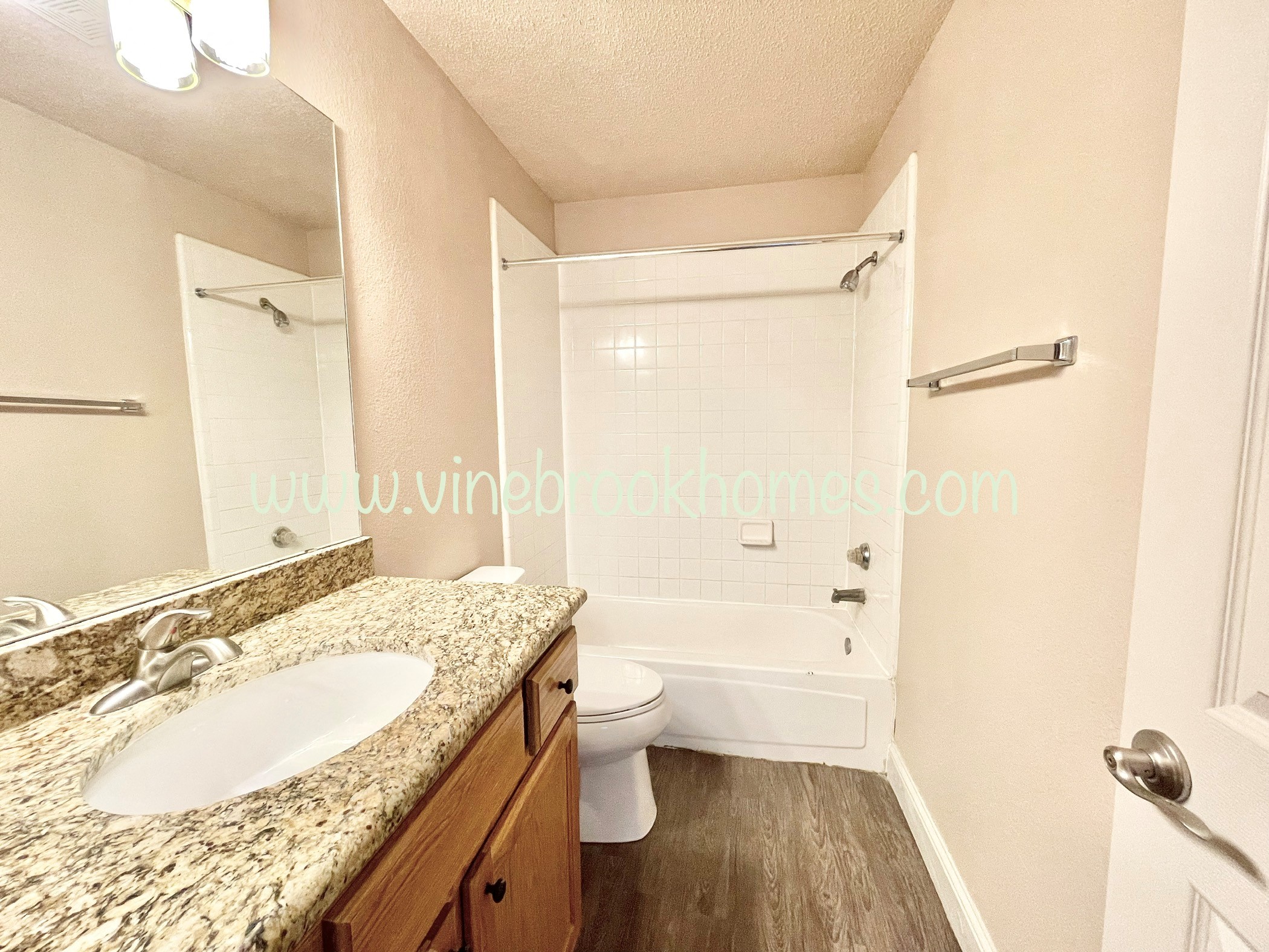 a bathroom with a sink and a toilet and a shower