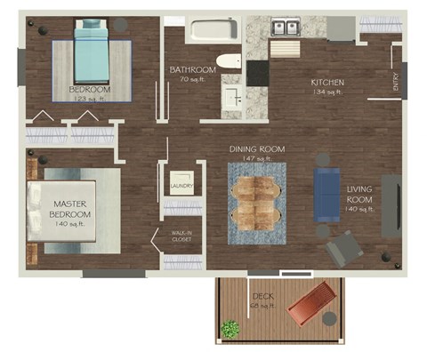 a floor plan of a living room and a bedroom