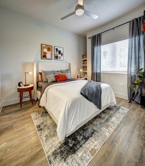 Gorgeous Bedroom at Presidium Pecan District, Pflugerville, TX