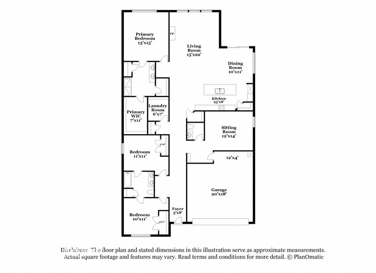 the floor plan of the third level of the apartment building
