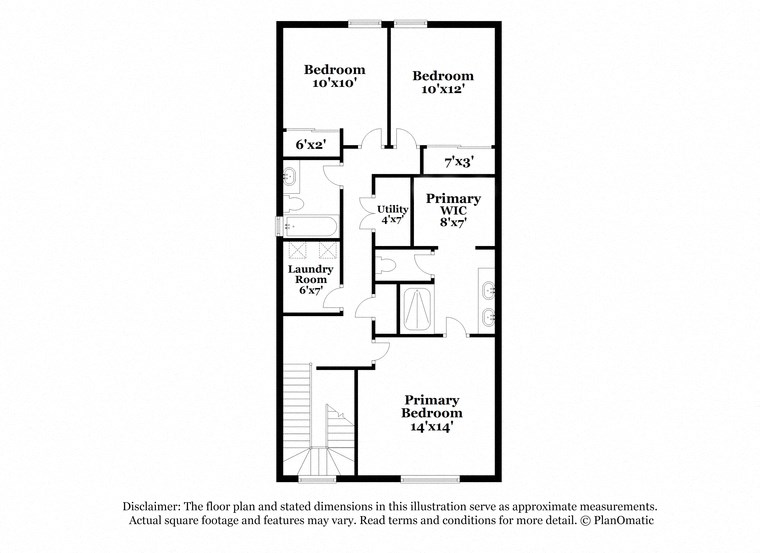this floor plan is an approximation of a floor plan for a 208 sq ft