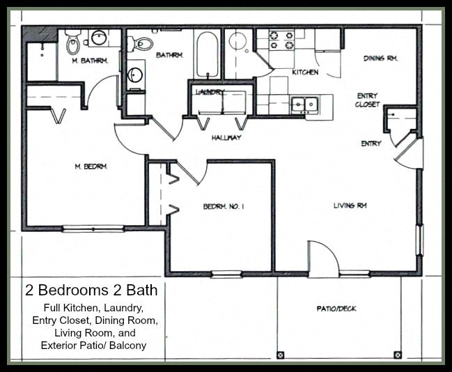 2 Bedroom - 2 Bath