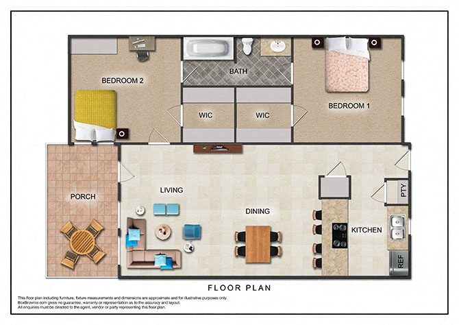 2 bed 1 bath  at The Alista Apartments, Dallas, 75238