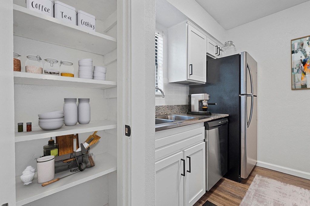 White interior at The Alista Apartments, Dallas, TX, 75238