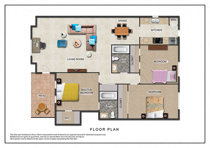 3 bed 2 bath at The Alista Apartments, Dallas