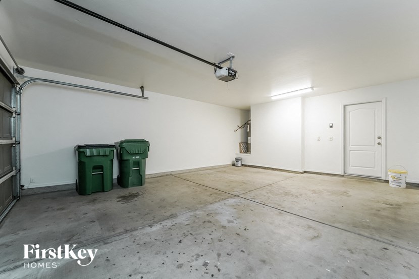 the garage is clean and ready for us to move in