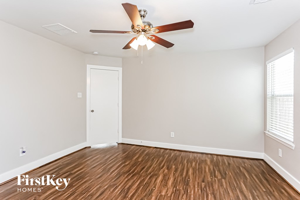 the living room is clean and ready to use