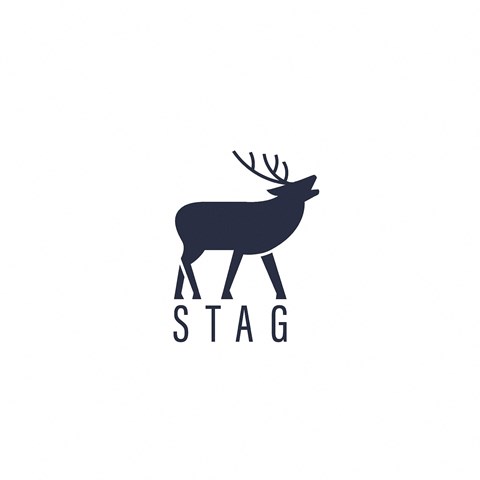 A stag logo with the word "STAG" below it.