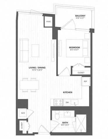 1 Bed/1 Bath-a38