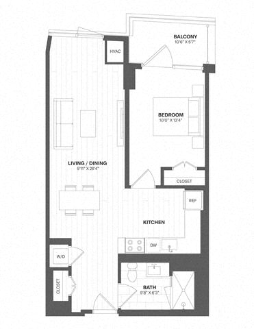 1 Bed/1 Bath-a74