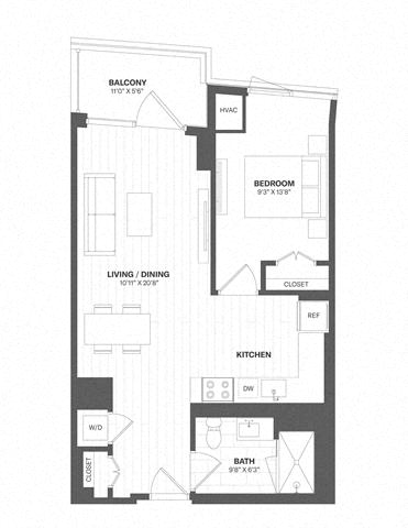 1 Bed/1 Bath-a39