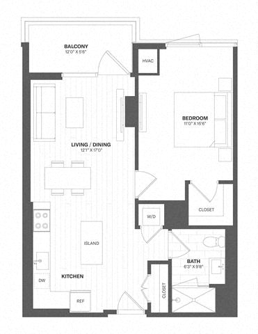 1 Bed/1 Bath-a82