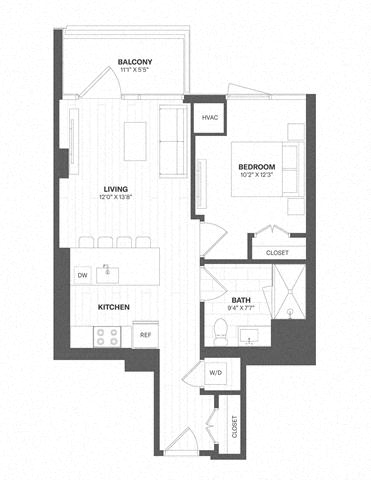1 Bed/1 Bath-a18