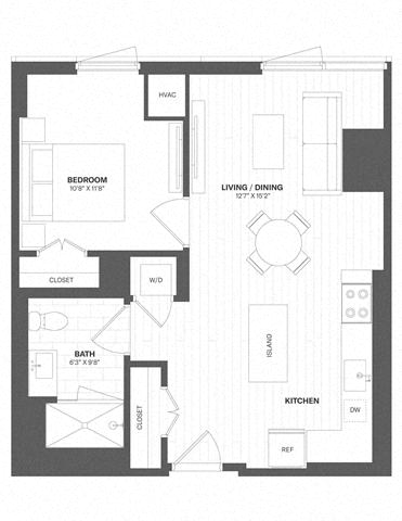 1 Bed/1 Bath-a25