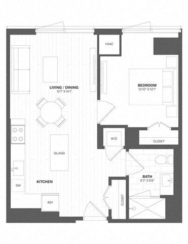 1 Bed/1 Bath-a34