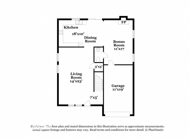 this is the floor plan for a bedroom apartment