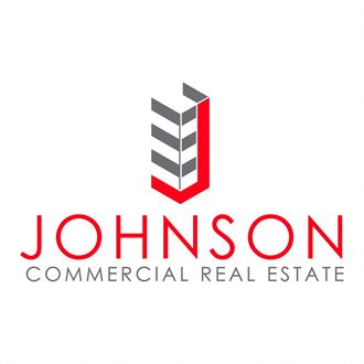 a logo for a commercial real estate company