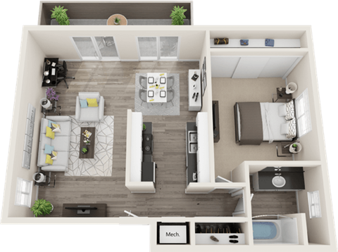 810 Polhemus Rd. 1-2 Beds Apartment for Rent - Photo Gallery 19